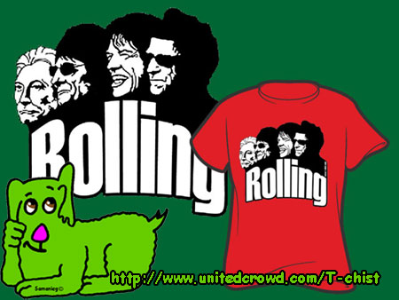 Camiseta de Rolling Stones