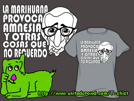Camiseta de Woody Allen